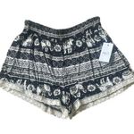 Rue 21 Black and White Women's Shorts Photo 0