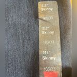 Levi's  512 Perfectly Slimming Skinny Leg Black Jeans Womens Size 16 short NWT Photo 6