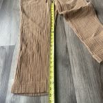 J.Jill Pants Womens S Gauze Pull On Elastic Pants Tan Pocket Mesh Muslin Brown Photo 3
