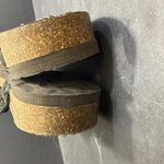 White Mountain Footbeds Harrington Black Boho Outdoor Leather Cork Sandals Sz 8 Photo 7