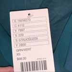 Deletta NWT  Green Gathered V Neck Sleeveless Blouse Photo 5