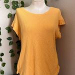 Dear John Women’s Gabby Tee Short Yellow Size Medium Photo 0