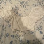 Poof New York White crop top  Photo 1
