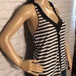 Pulassi Chinese Striped Hooded Tankini Swi… Size M Photo 4
