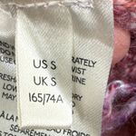 Free People Knit Maxi Skirt Ombre Red Purple Fringe Hem Size S Photo 6