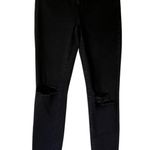 American Eagle Black Distressed NE(X)T Level Stretch Jegging Size 4 Photo 0