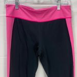 Under Armour Coldgear Stripe Inset Leggings Black and Pink Size Medium Photo 2