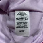 BP  Halter Midi Dress Purple Pink Diagonal Ombre Stripe - Size Small Photo 8