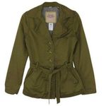 Levi's Olive Green Jacket Trench Coat Utility Jacket Size Small Casual Photo 0
