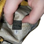 Roberto Cavalli Yellow Shoulder Bag with Slouchy Design Photo 4