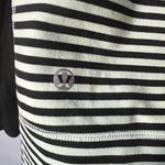 Lululemon athletica Black and White Striped Cardigan Photo 5