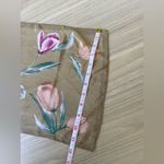 Jones New York Floral Tan Scarf Photo 4