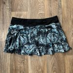 Lululemon Play Off The Pleats Skirt Eternal Wave Starlight Black – Size 12 Photo 3