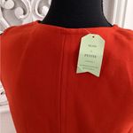 Anthropologie Leifsdottir red / orange peplum high low top - new with tags Photo 1