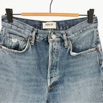 AGOLDE  Riley High Rise Straight Crop Denim Jeans | Sz 27 | Endless (Light Wash) Photo 4