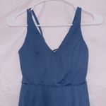 Amazon  Branded Navy Blue Sleeveless Strappy Athletic Spandex Dress size XS Photo 1