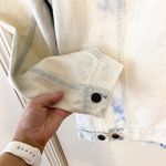 PacSun NWOT light wash tie dye oversized denim trucker jacket jean jacket Photo 2
