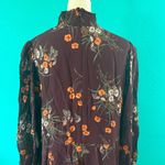 Reformation NWT  Aude Dress Emmeline Mock Neck Long Sleeve Slit Plus Size 18 Photo 4