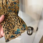 Self Esteem Vintage Leopard and Floral Print Blouse Photo 4