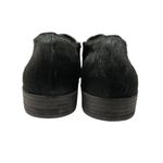 OTBT Black Calf Hair Coyote Slip On Shootie Size 8.5M Low Heel Minimalist Photo 5