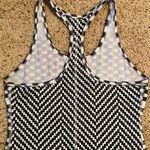 Nike Black and White Geometric Dri Fit Tank Top Photo 6