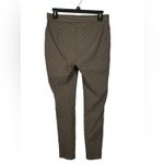 Tommy Hilfiger Brown Multi Plaid Pull-On Skinny Pants 8 Cropped Wide Waistband Photo 6