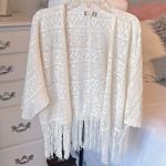Eyeshadow Beige Wrap Bohemian Beige Lightweight Cardigan Shawl Womens Medium Photo 1