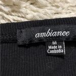 Ambiance Black Ribbed Strapless Mini Tube Dress Size M Size M Photo 4