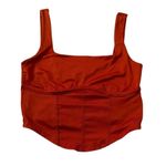 Live in the Moment  Orange Crop Top Women Size Small | 60-15 Photo 0