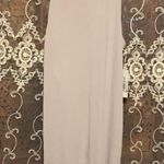 Rare Editions Tan Sheath Midi Dress Sleeveless Crew Neck Size 3X Photo 0