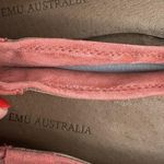 EMU Australia  Sz 8 Ballet Flats Pink Avoca Suede Slip On Shoes Casual Comfort Photo 8