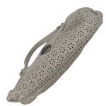 Brighton White Leather Laser Cut Floral Medallion Heart Charm Hobo Shoulder Bag Photo 9