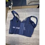 Victoria's Secret  Dream Angels Bejeweled Embroidered Corset Boned Bra Top Xs NWT Photo 3