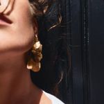 ZARA earrings in gold Photo 3