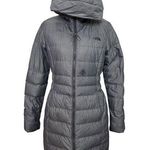 The North Face Gotham Parka II Down Jacket Women’s Size Small Grey Heather Zip Photo 0