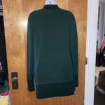 Athleta Dark Green Open Cardian Sweater - Size S Photo 1