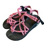 Chacos Chaco ZX/2 Pink Hiking Outdoor Sandals Rugged Outsole Durable Size 9 Women's Photo 4