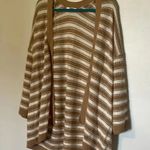 Daily thread cream and beige knitted sweater cardigan NWT Tan Size 2X Photo 1