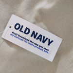 Old Navy  Cream Short Sleeve Mini T-Shirt Dress NWT Size Small Mini Cream Dress Photo 6