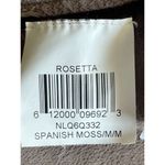 BCBGMAXAZRIA Rosetta Shift Dress Womens Size M Brown Elbow Sleeve Cutout Keyhole Photo 9