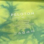 Peloton  Cadent Capri Yellow and Green Tie-Dye Leggings Sporty Yoga Size XS NWT Photo 5