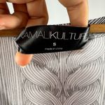 Norma Kamali Kamali Kulture Sleeveless‎ Printed Maxi Dress in White Black Size Small Photo 4