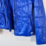 Lucy Royal Blue Quilted Puffer Jacket Womens S Cozy Winter Outdoorsy Coat Warm Photo 10