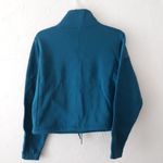 Joy Lab XS Oversized Sweater Blue Zip front Top Photo 2
