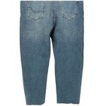 Free People NWT  We The Free Risk Taker Raw Hem Straight Leg Jeans Chance Size 30 Photo 12