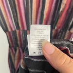 Rails  Lucca Brava Stripe Mini Dress Smocked V-Neck Linen Blend Size Small Photo 6