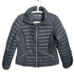 Michael Kors  Down filled Charcoal Quilted puffer Jacket Photo 0