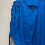 Amanda Uprichard Blue Olympus Dress Size Large $185 Photo 3