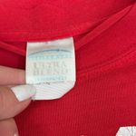 Vintage Lincoln Cross Country Red Graphic Tee Size Small, 50/50 Cotton Soft Photo 3