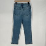 Good American Good Jeans Womens 6 Blue Medium Wash Denim High Rise Distressed Photo 1